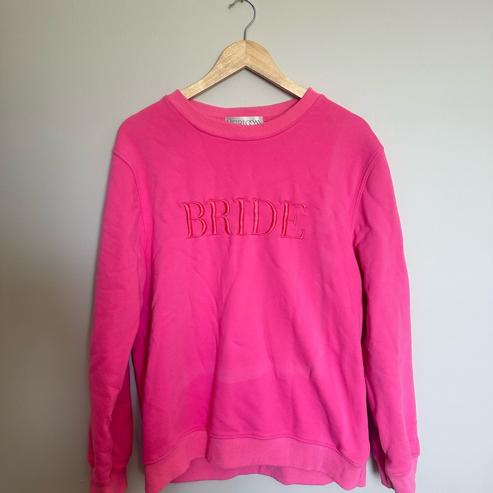 Pink BRIDE Women's Crewneck